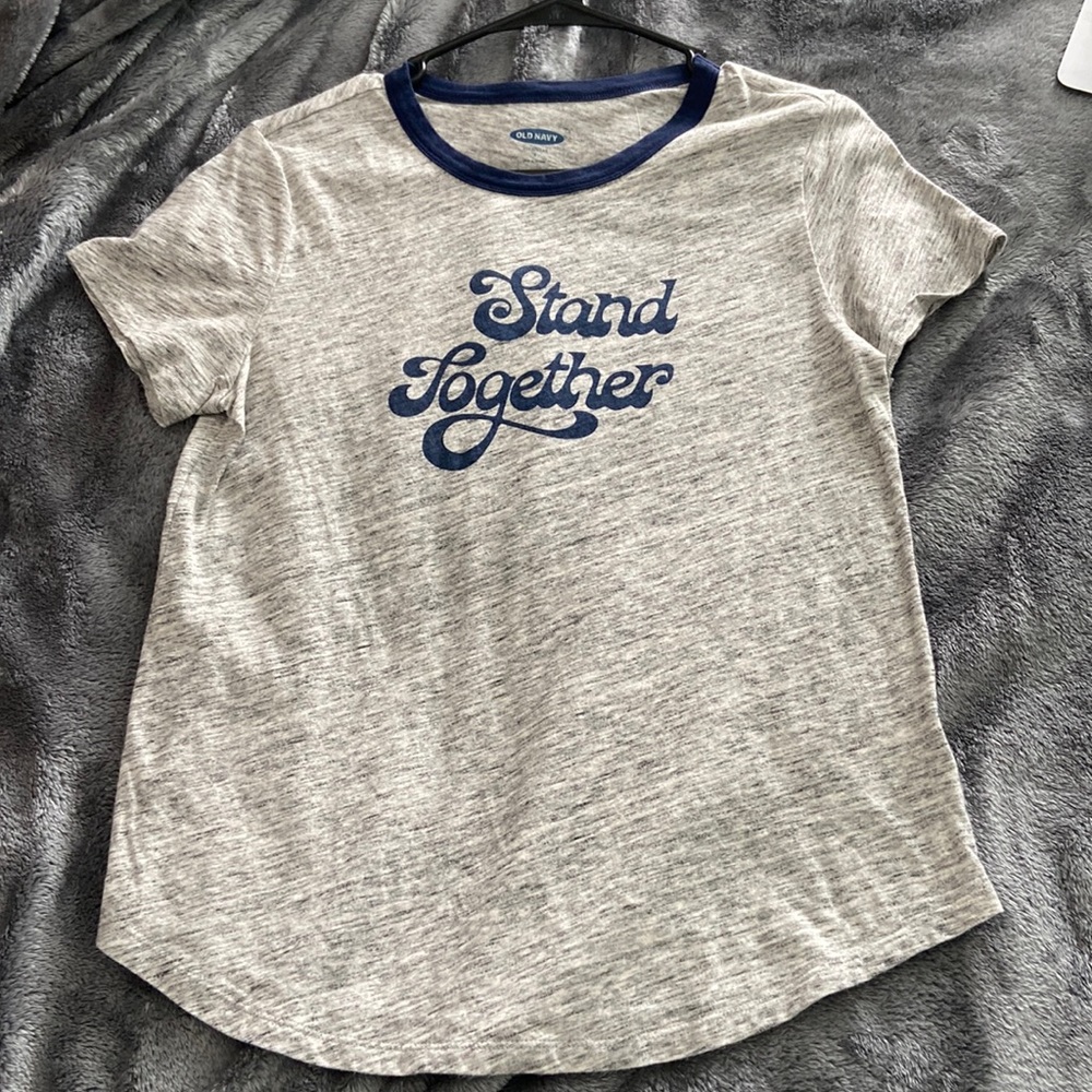 Gray/Navy “Come Together” T-shirt